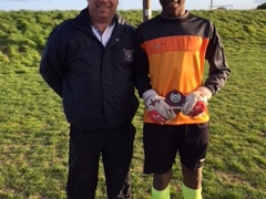 December 2014 U15 Player of the Month